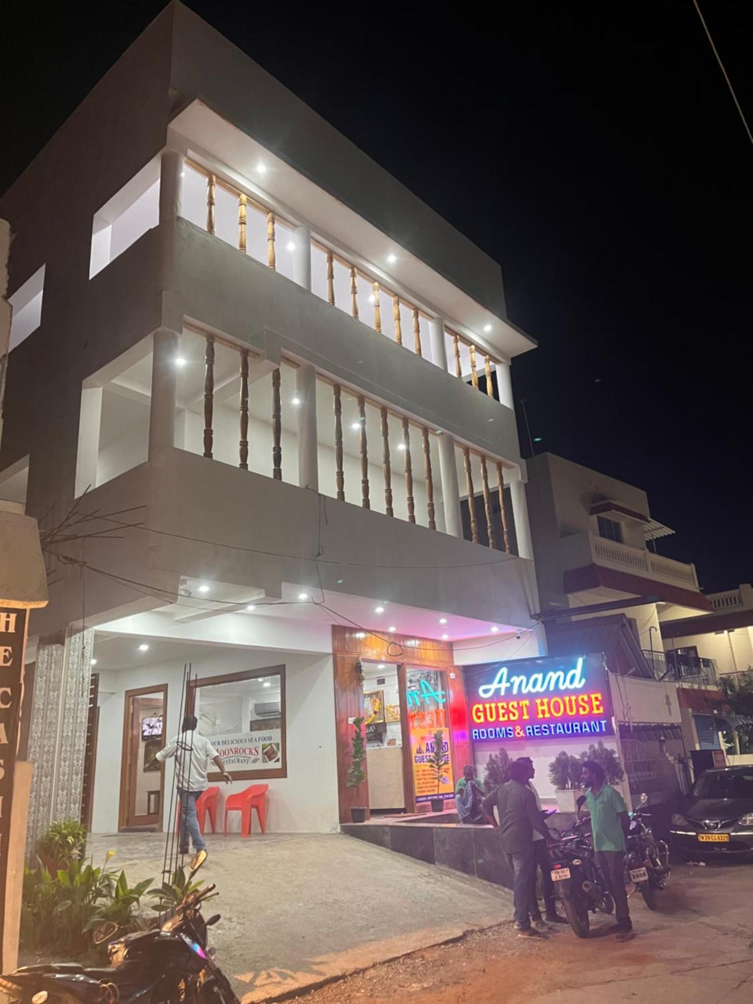 Anand Beach Guesthouse By Moonrocks Mamallapuram Exterior foto