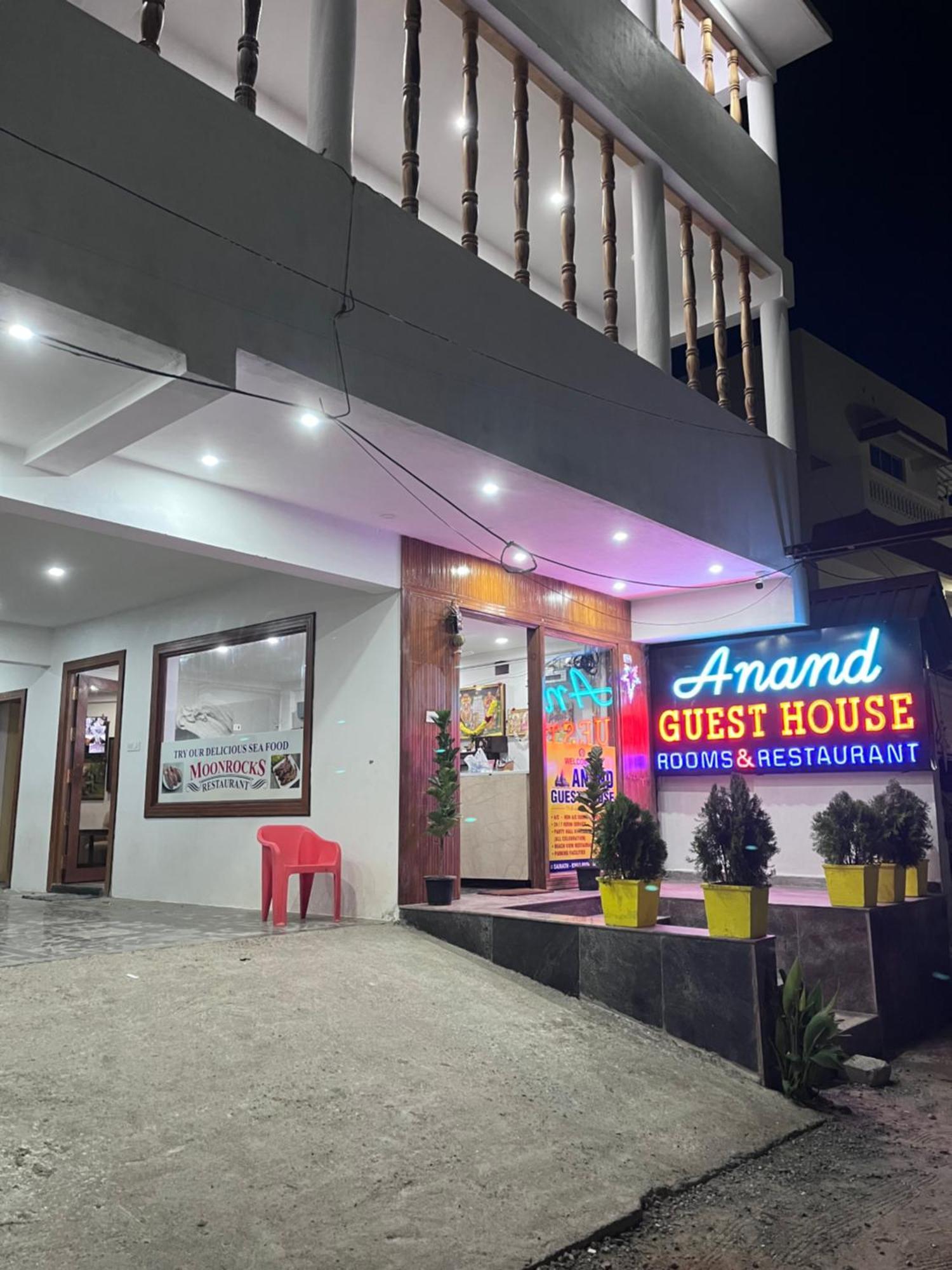 Anand Beach Guesthouse By Moonrocks Mamallapuram Exterior foto